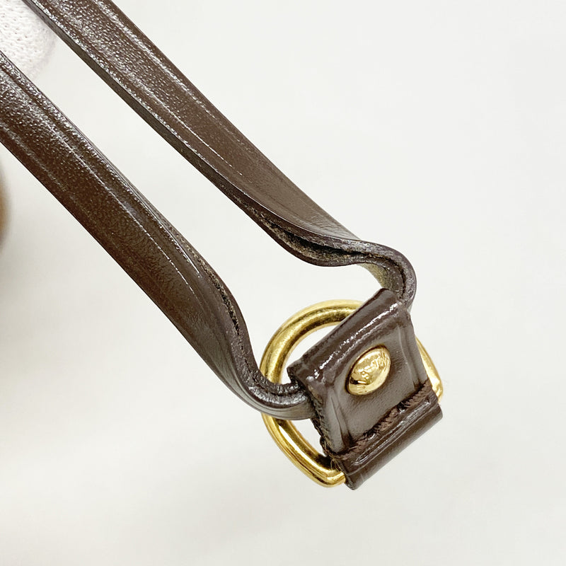 【6ib1971】ルイヴィトン トートバッグ ダミエ ネヴァーフルPM N51109 エベヌ【中古】レディース