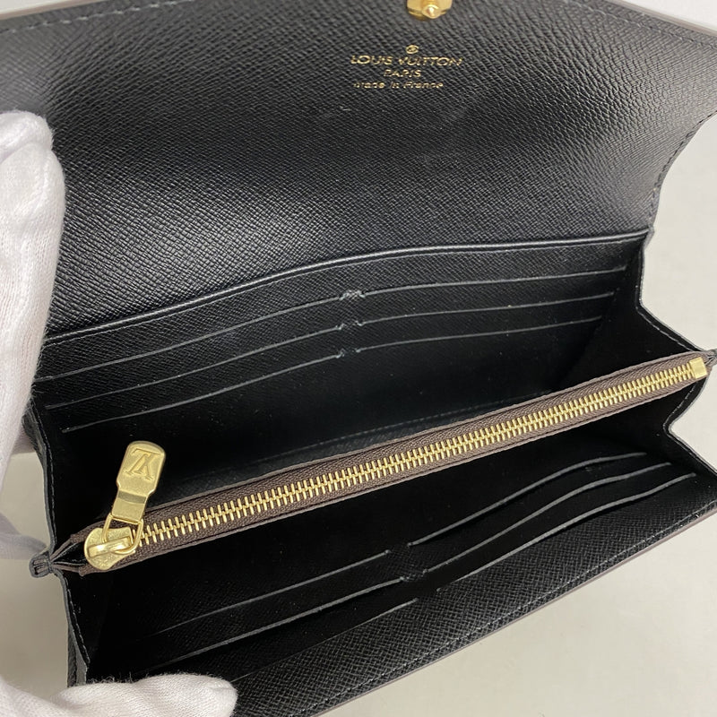 【6ib1976】ルイヴィトン 長財布 モノグラム・ジャイアント/リバース ポルトフォイユサラ M80726 ブラウン【中古】レディース