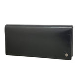 【6ib1977】カルティエ 長財布 マスト レザー ブラック シルバー金具【中古】レディース