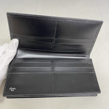 【6ib1977】カルティエ 長財布 マスト レザー ブラック シルバー金具【中古】レディース