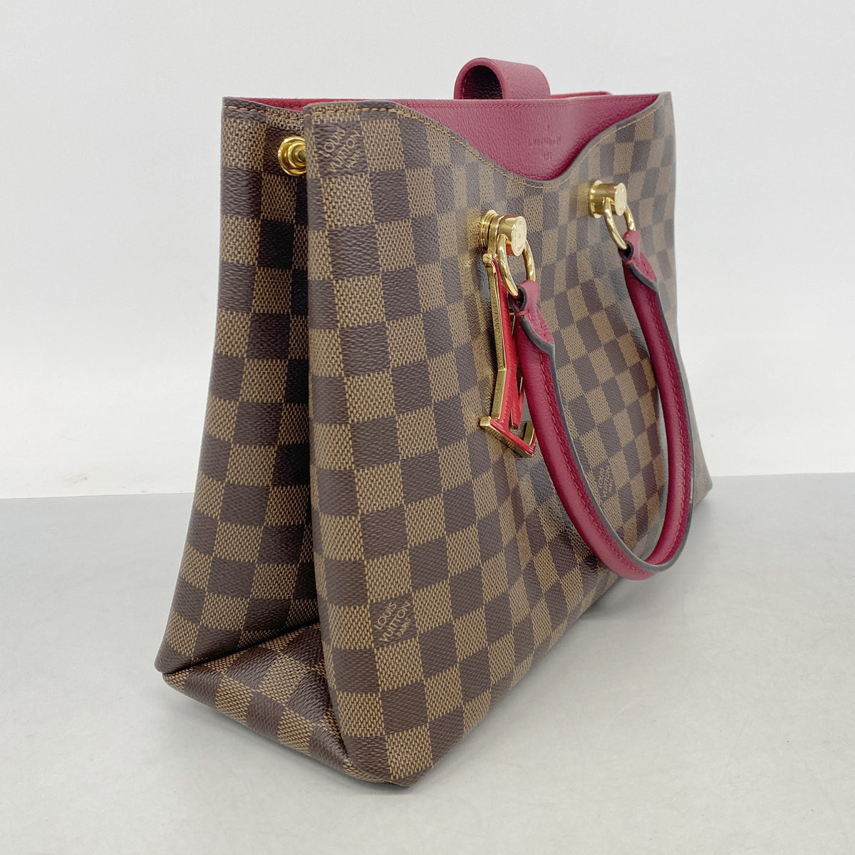 【6ib1989】ルイヴィトン トートバッグ ダミエ LVリバーサイド N40052 リドヴァン 2wayバッグ【中古】レディース