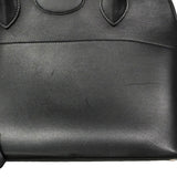 【6ib1996】エルメス ハンドバッグ ボリード31 ボックスカーフ ブラック シルバー金具 □F刻印 2wayバッグ【中古】レディース