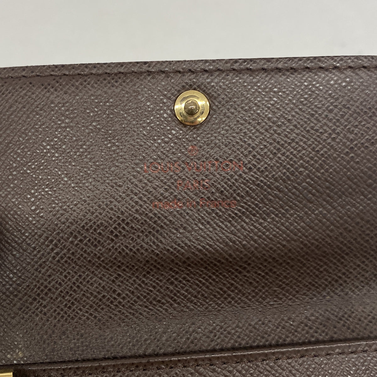 【6ib2000】ルイヴィトン キーケース ダミエ ミュルティクレ6 N62630 エベヌ【中古】メンズ レディース ユニセックス