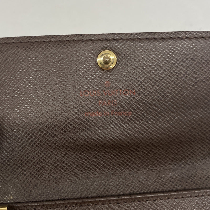 【6ib2000】ルイヴィトン キーケース ダミエ ミュルティクレ6 N62630 エベヌ【中古】メンズ レディース ユニセックス
