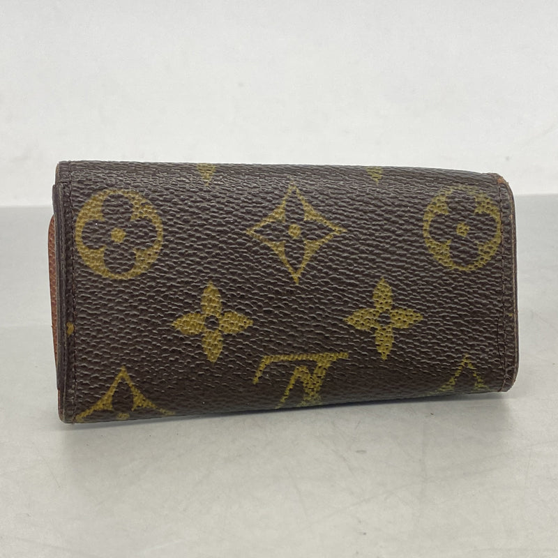 【6ib2001】ルイヴィトン キーケース モノグラム ミュルティクレ4 M69517 ブラウン【中古】メンズ レディース ユニセックス