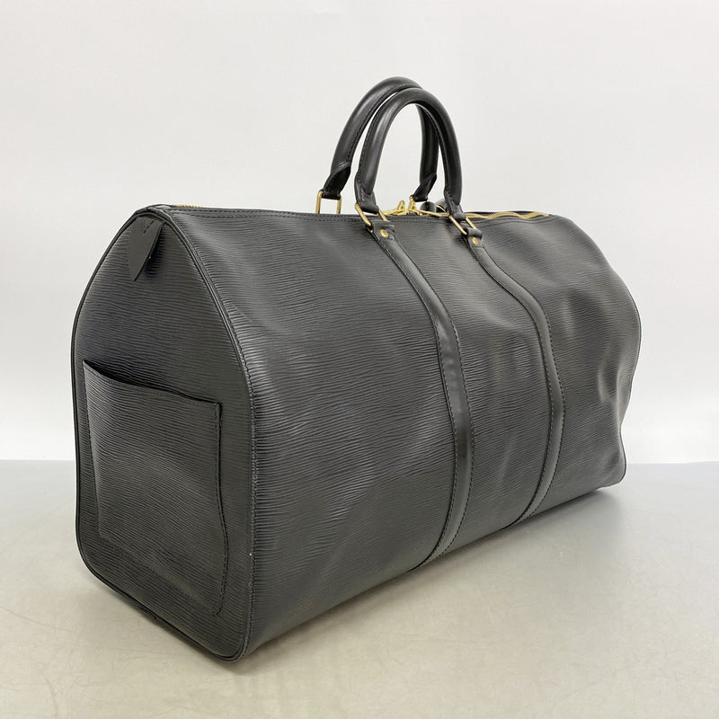 【6ib2006】ルイヴィトン ボストンバッグ エピ キーポル50 M42962 ノワール【中古】メンズ レディース ユニセックス