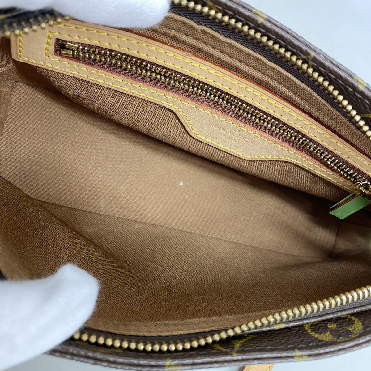 【6ib2020】ルイヴィトン ショルダーバッグ モノグラム トロター M51240 ブラウン【中古】レディース