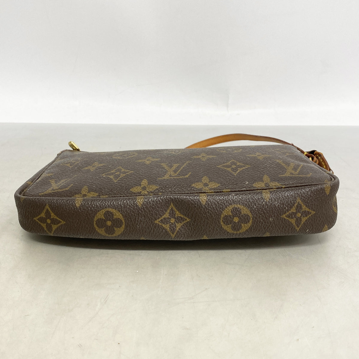 【6ib2021】ルイヴィトン ポーチ モノグラム ポシェットアクセソワール M51980 ブラウン【中古】レディース
