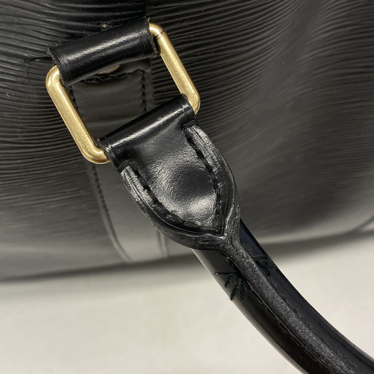 【6ib2029】ルイヴィトン ボストンバッグ エピ キーポル50 M42962 ノワール【中古】メンズ レディース ユニセックス