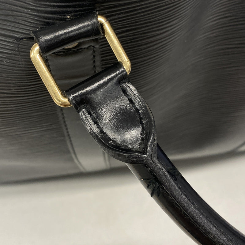 【6ib2029】ルイヴィトン ボストンバッグ エピ キーポル50 M42962 ノワール【中古】メンズ レディース ユニセックス