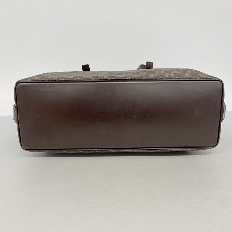 【6ib2031】ルイヴィトン ショルダーバッグ ダミエ チェルシー N51119 エベヌ【中古】レディース