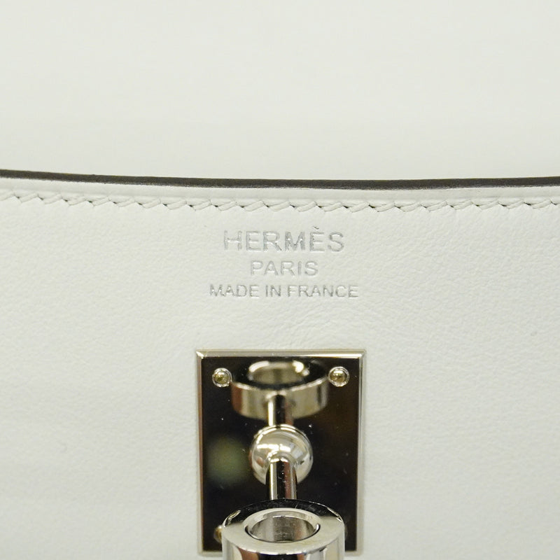 【6ib2040】エルメス ショルダーバッグ ケリームーブ スイフト グリパンタン シルバー金具 W刻印【中古】レディース