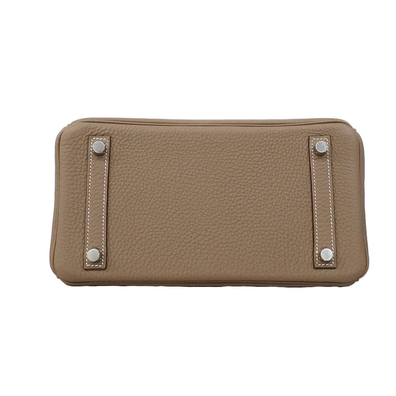 【6ib2045-e-g】エルメス ハンドバッグ バーキン25 トゴ エトゥ―プ シルバー金具 W刻印【中古】