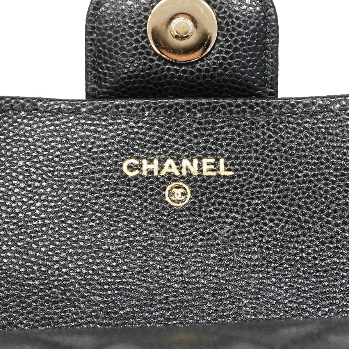 【6ib2053】シャネル ショルダーバッグ マトラッセ チェーンショルダー キャビアスキン ブラック シャンパンゴールド金具【中古】レディース