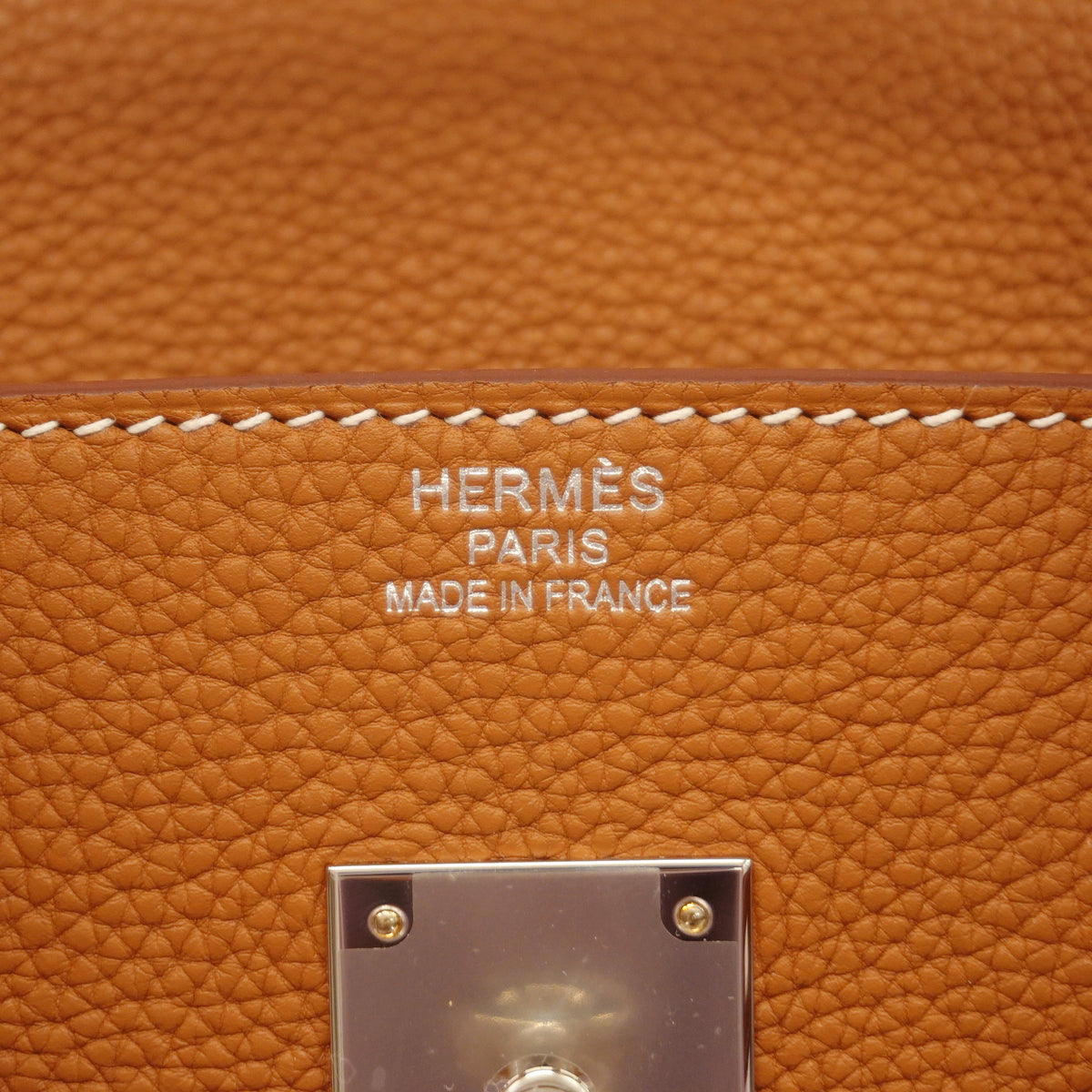 【6ib2054-g】エルメス ハンドバッグ バーキン35 トゴ ゴールド シルバー金具 G刻印【中古】レディース