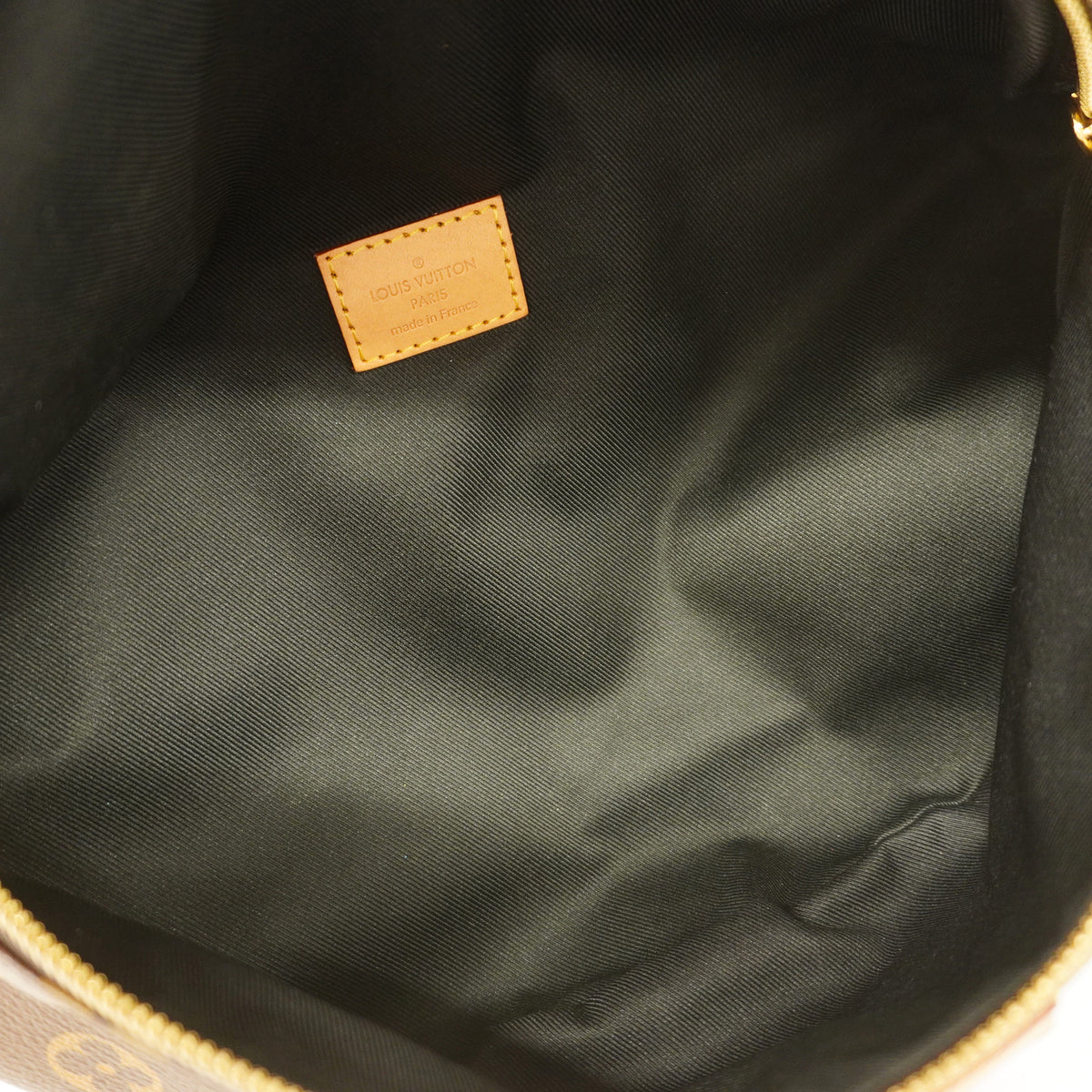 【6ib2067】ルイヴィトン ボディバッグ モノグラム バムバッグ M43644 ブラウン【中古】メンズ レディース ユニセックス