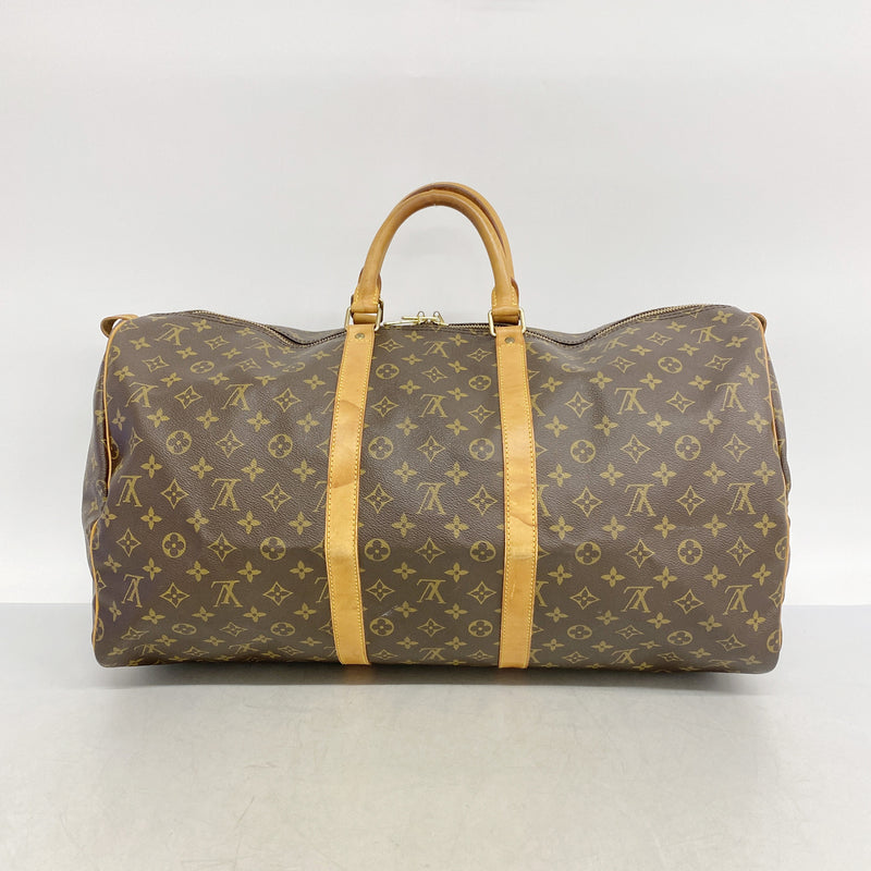 【6ib2071】ルイヴィトン ボストンバッグ モノグラム キーポル55 M41424 ブラウン【中古】メンズ レディース ユニセックス