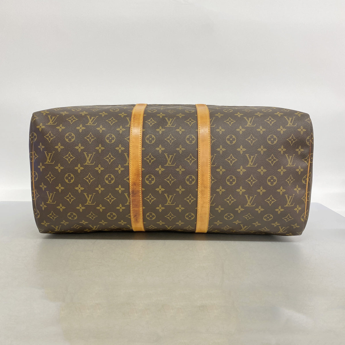 【6ib2071】ルイヴィトン ボストンバッグ モノグラム キーポル55 M41424 ブラウン【中古】メンズ レディース ユニセックス