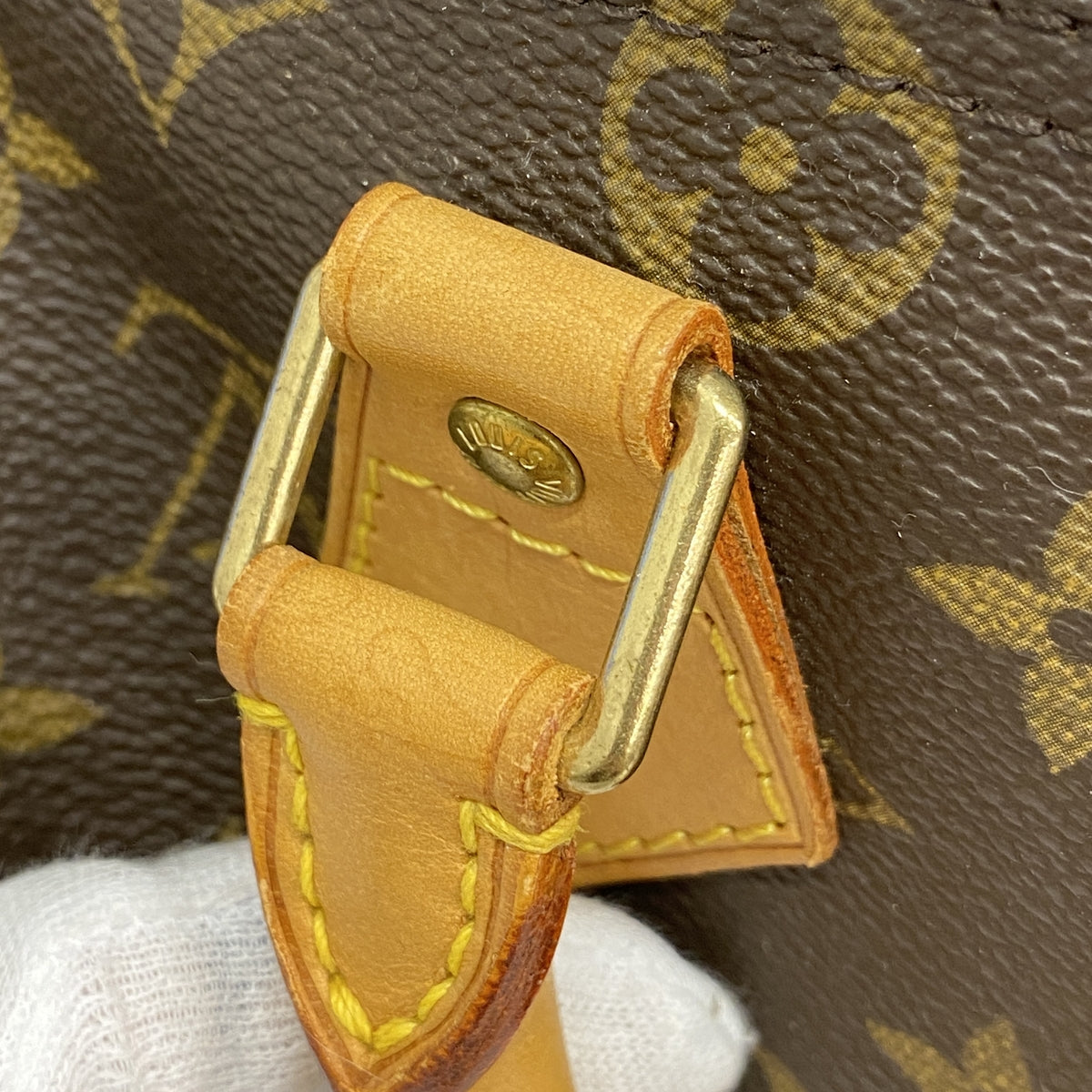 【6ib2073】ルイヴィトン ハンドバッグ モノグラム スピーディ25 M41109 ブラウン【中古】レディース