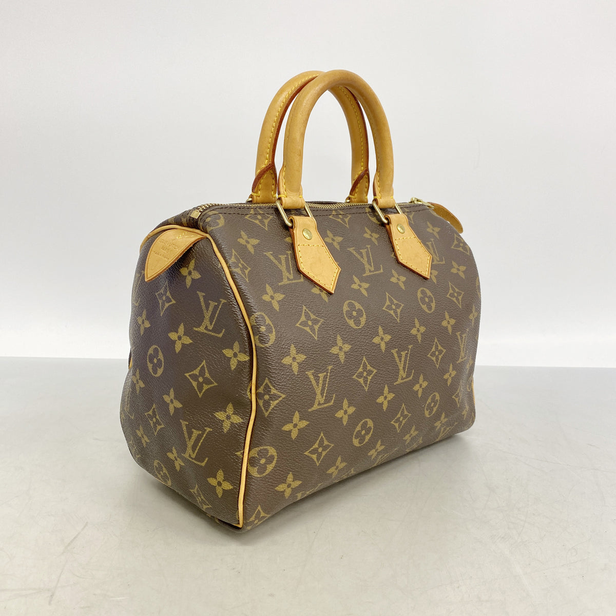 【6ib2073】ルイヴィトン ハンドバッグ モノグラム スピーディ25 M41109 ブラウン【中古】レディース