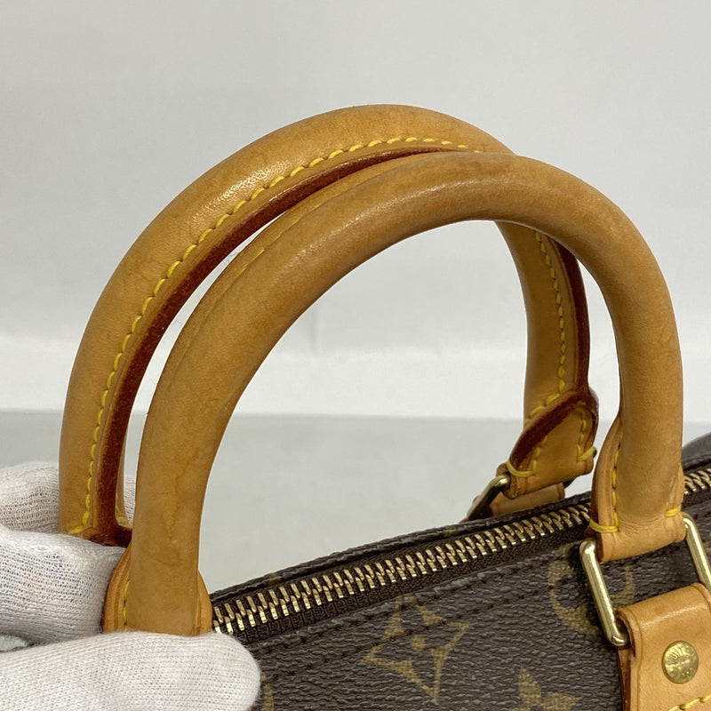 【6ib2073】ルイヴィトン ハンドバッグ モノグラム スピーディ25 M41109 ブラウン【中古】レディース