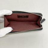 【6ib2078】シャネル コインケース マトラッセ ラムスキン ブラック シルバー金具【中古】レディース