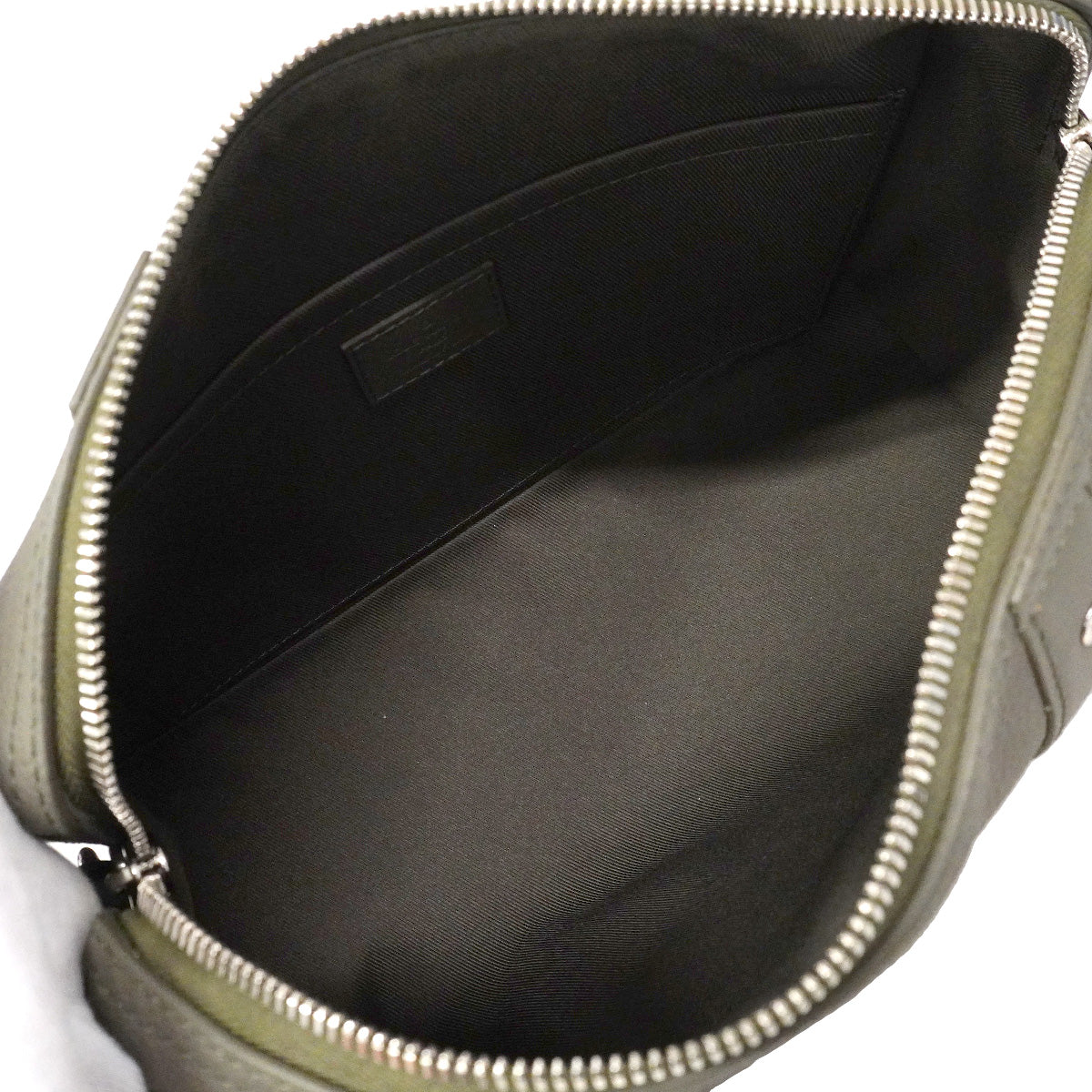 【6ib2089】ルイヴィトン ショルダーバッグ LVアエログラム シティキーポル M21437 カーキ【中古】メンズ