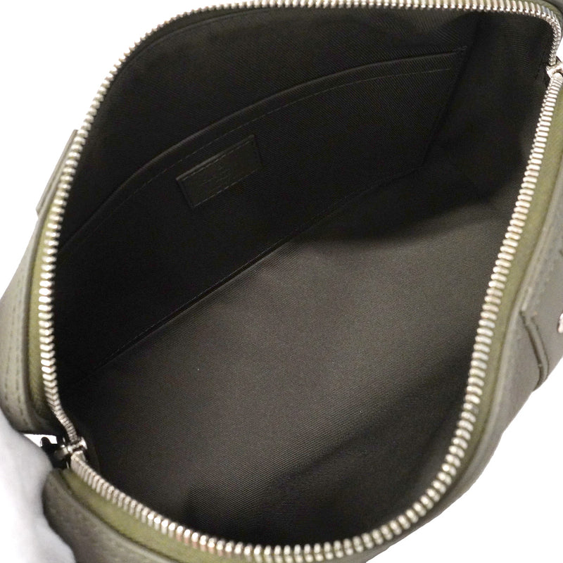 【6ib2089】ルイヴィトン ショルダーバッグ LVアエログラム シティキーポル M21437 カーキ【中古】メンズ