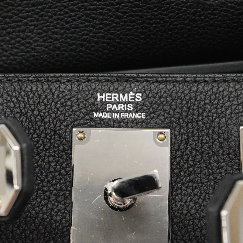 【6ib2093】エルメス ショルダーバッグ ケリーアッカドPM トゴ ブラック シルバー金具 W刻印【中古】レディース