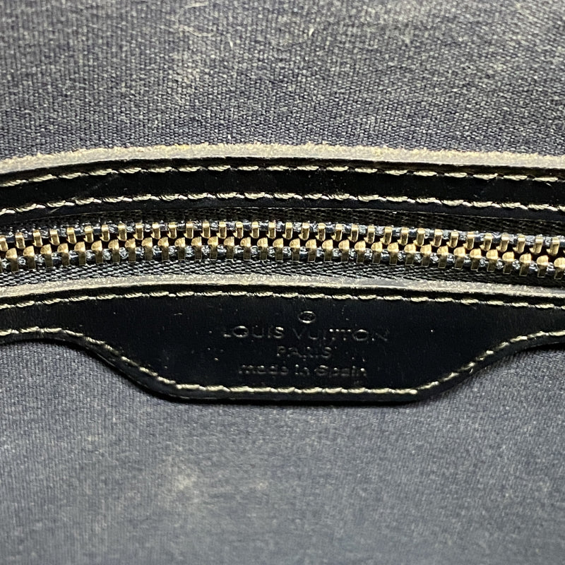【6ib2099】ルイヴィトン トートバッグ モノグラム・マット ストックトン M55115 ブルー【中古】レディース