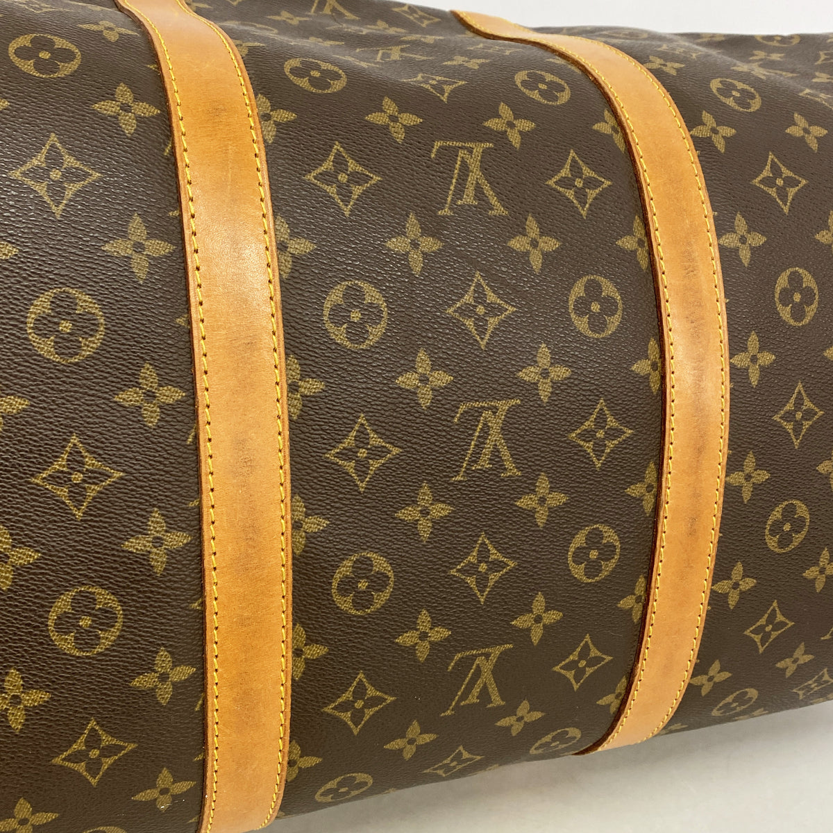 【6ib2108】ルイヴィトン ボストンバッグ モノグラム キーポルバンドリエール60 M41412 ブラウン【中古】メンズ レディース ユニセックス
