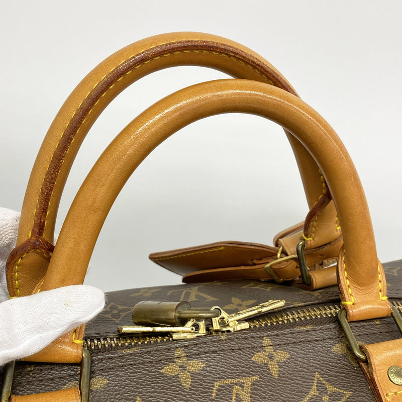 【6ib2108】ルイヴィトン ボストンバッグ モノグラム キーポルバンドリエール60 M41412 ブラウン【中古】メンズ レディース ユニセックス