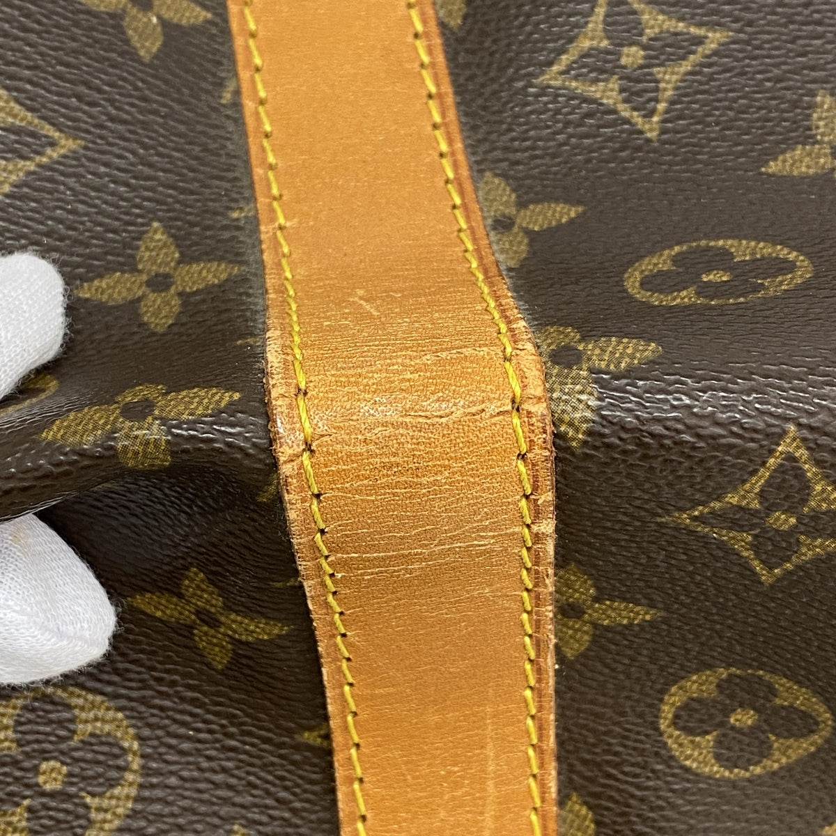 【6ib2108】ルイヴィトン ボストンバッグ モノグラム キーポルバンドリエール60 M41412 ブラウン【中古】メンズ レディース ユニセックス
