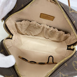 【6ib2110】ルイヴィトン ハンドバッグ モノグラム スポンティーニ M47500 ブラウン 2wayバッグ【中古】レディース