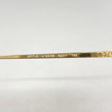 【6ib2123】シャネル サングラス 4017-D プラスチック ブラウン ゴールド金具【中古】レディース
