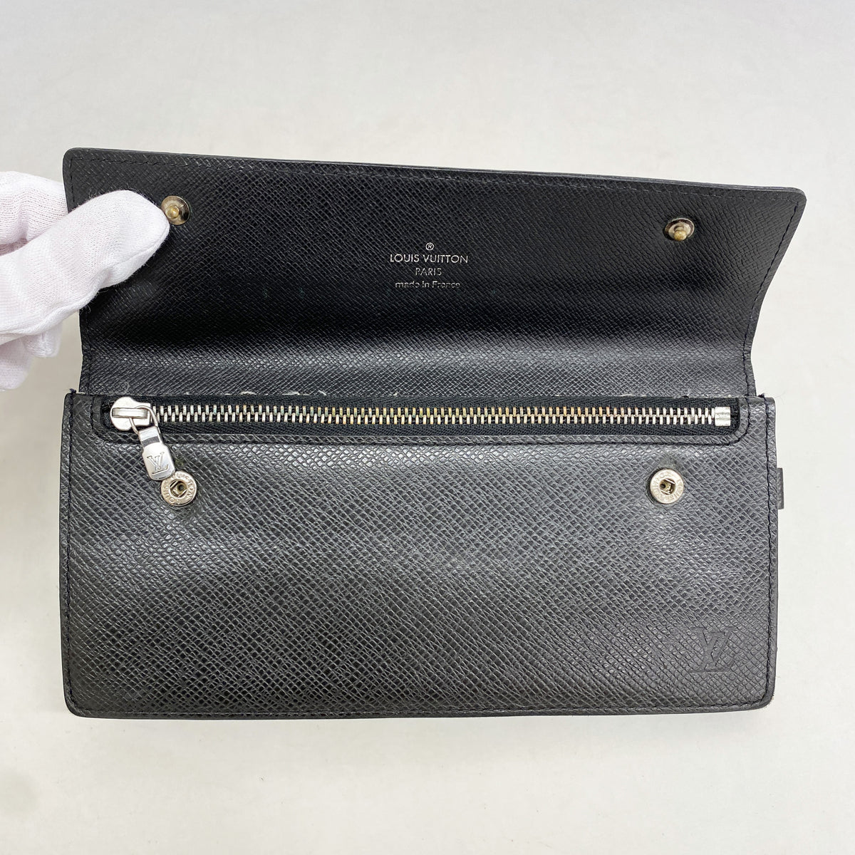【6ib2133】ルイヴィトン 長財布 タイガ ポルトフォイユ アコルディオン M30992 アルドワーズ【中古】メンズ