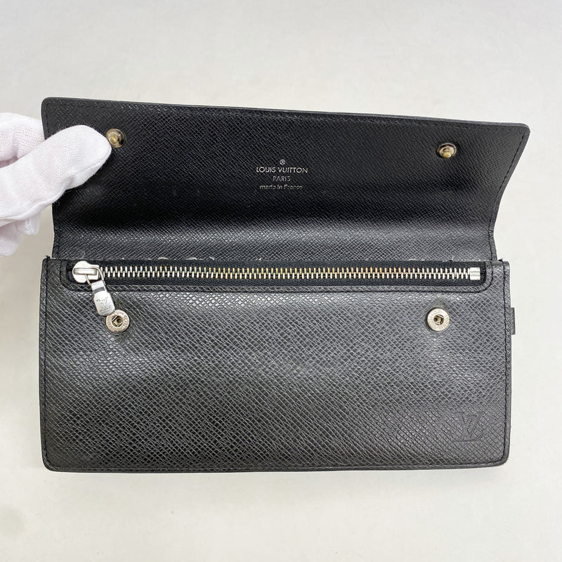 【6ib2133】ルイヴィトン 長財布 タイガ ポルトフォイユ アコルディオン M30992 アルドワーズ【中古】メンズ