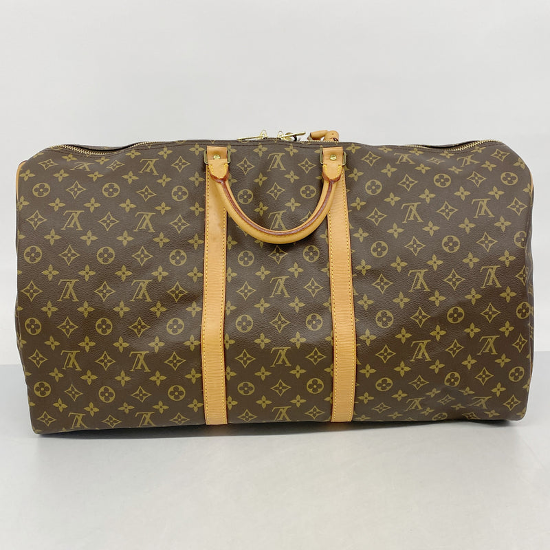 【6ib2134】ルイヴィトン ボストンバッグ モノグラム キーポル60 M41422 ブラウン【中古】メンズ レディース ユニセックス