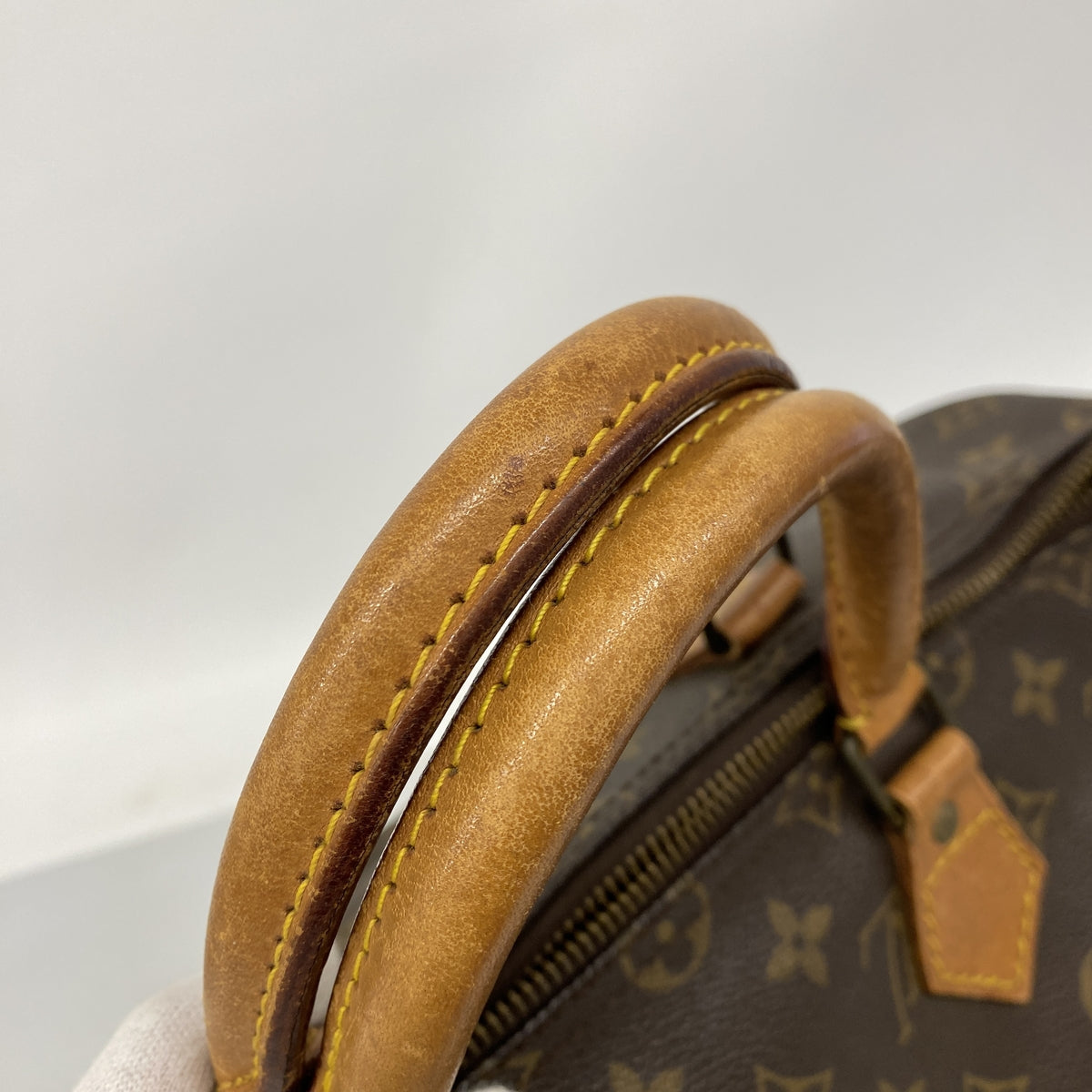 【6ib2135】ルイヴィトン ハンドバッグ モノグラム スピーディ35 M41107 ブラウン【中古】レディース
