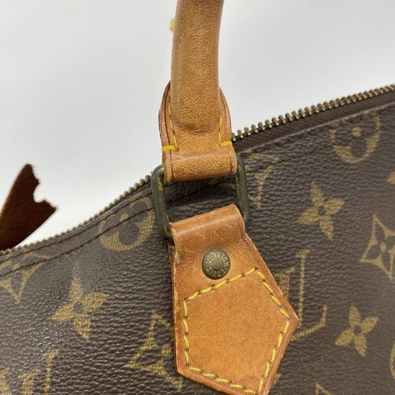【6ib2135】ルイヴィトン ハンドバッグ モノグラム スピーディ35 M41107 ブラウン【中古】レディース