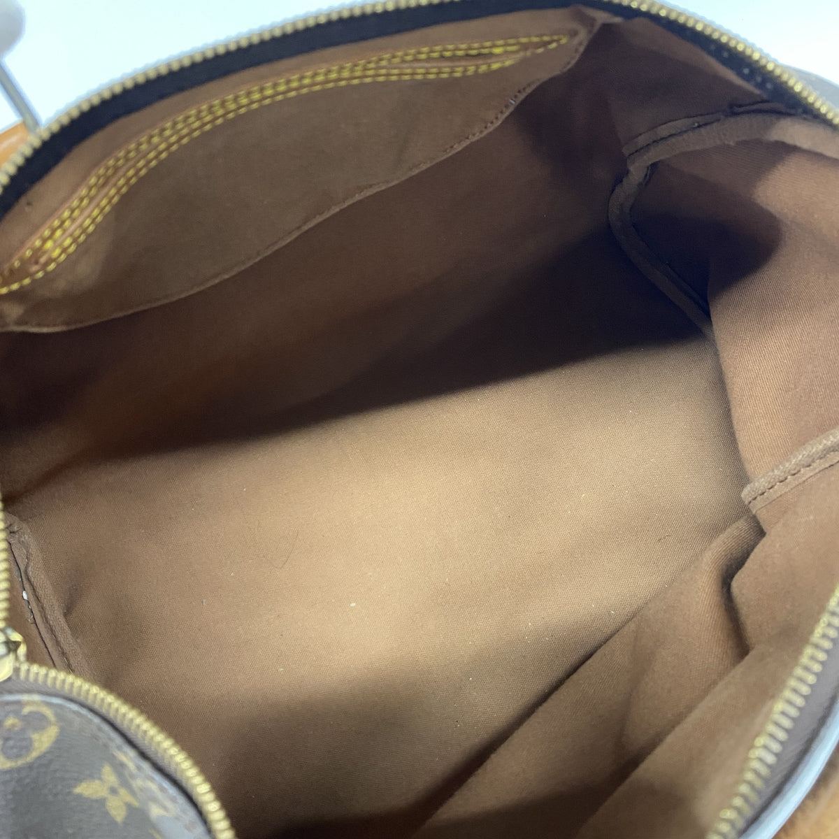【6ib2135】ルイヴィトン ハンドバッグ モノグラム スピーディ35 M41107 ブラウン【中古】レディース