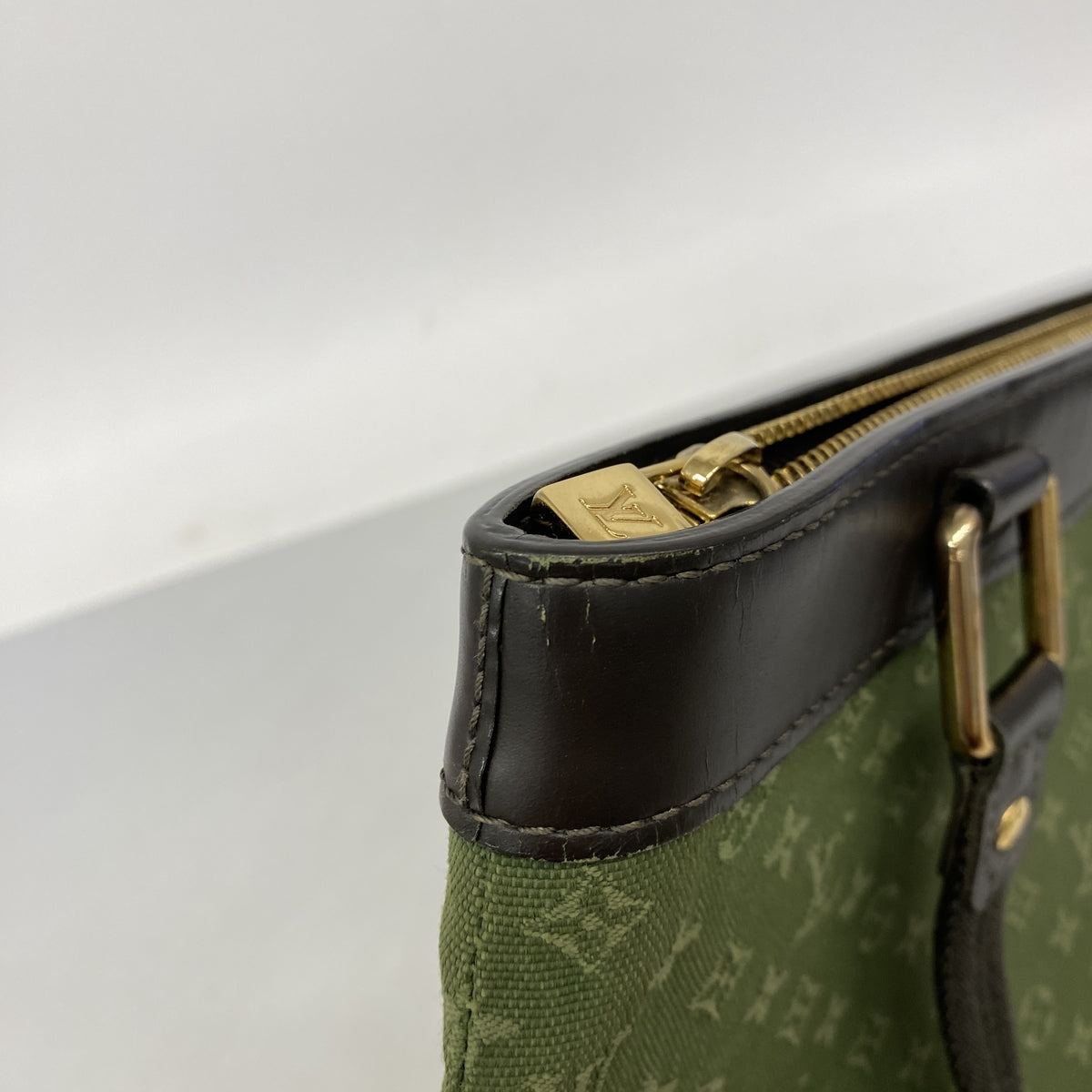 【6ib2137】ルイヴィトン ハンドバッグ モノグラム・ミニ ルシーユPM M92682 TSTカーキ【中古】レディース