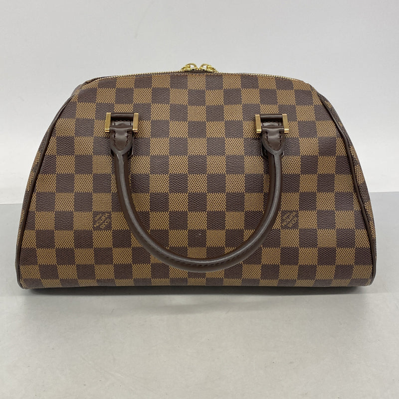 【6ib2138】ルイヴィトン ハンドバッグ ダミエ リベラMM N41434 エベヌ【中古】レディース