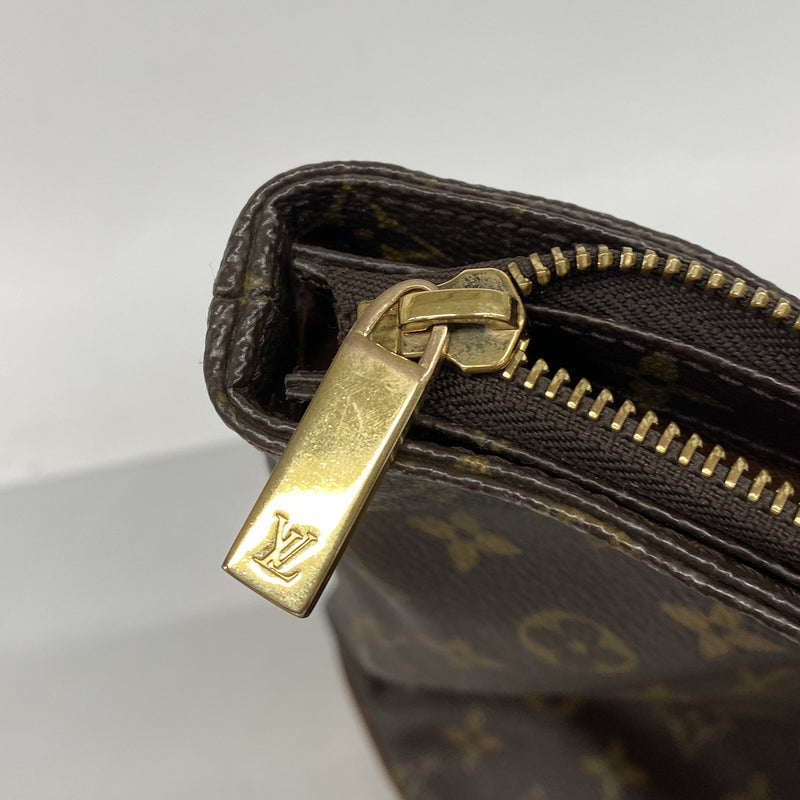 【6ib2139】ルイヴィトン トートバッグ モノグラム カバメゾ M51171 ブラウン【中古】レディース