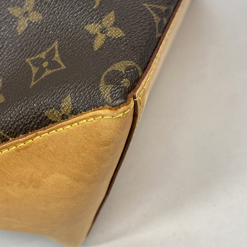 【6ib2139】ルイヴィトン トートバッグ モノグラム カバメゾ M51171 ブラウン【中古】レディース