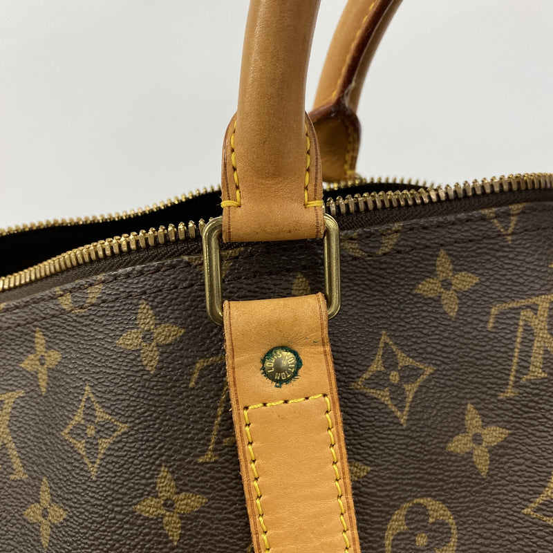 【6ib2144】ルイヴィトン ボストンバッグ モノグラム キーポル55 M41424 ブラウン【中古】メンズ レディース ユニセックス