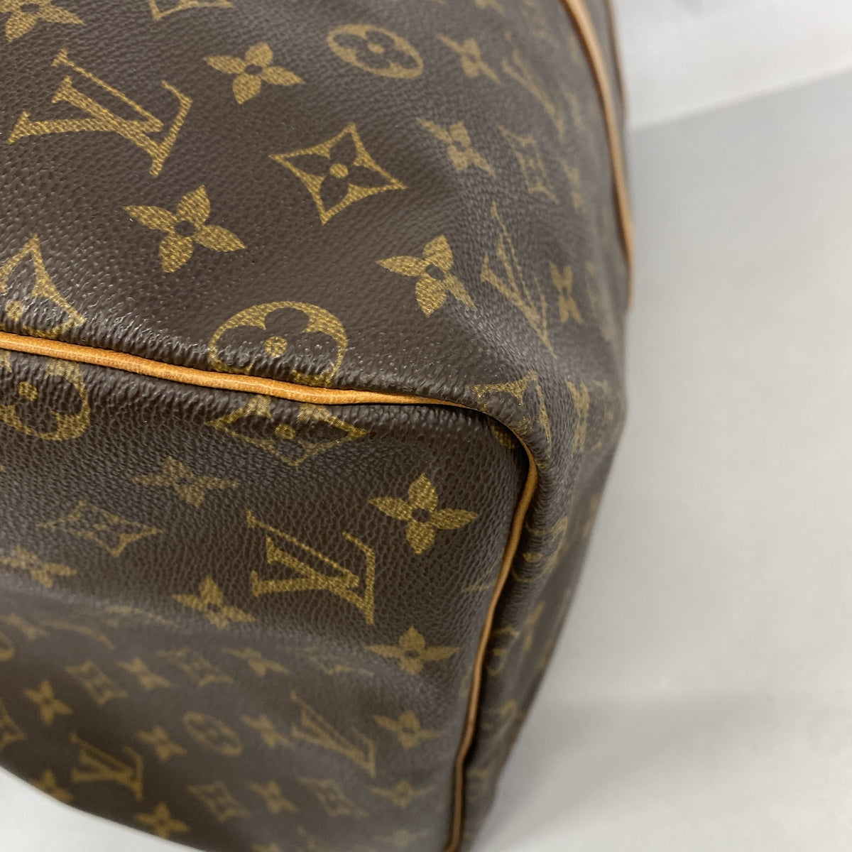 【6ib2144】ルイヴィトン ボストンバッグ モノグラム キーポル55 M41424 ブラウン【中古】メンズ レディース ユニセックス