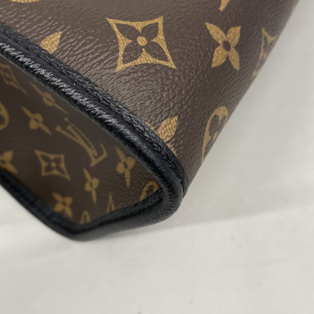 【6ib2145】ルイヴィトン トートバッグ モノグラム ポパンクールMM M43435 ブラウン ノワール 2wayバッグ【中古】レディース
