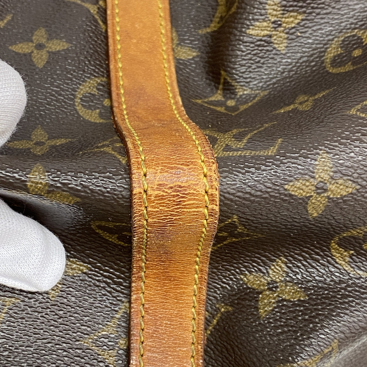 【6ib2149】ルイヴィトン トートバッグ モノグラム サックショッピング M51108 ブラウン【中古】レディース