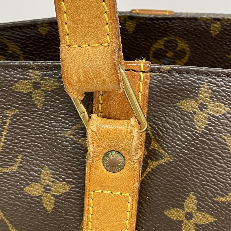 【6ib2149】ルイヴィトン トートバッグ モノグラム サックショッピング M51108 ブラウン【中古】レディース